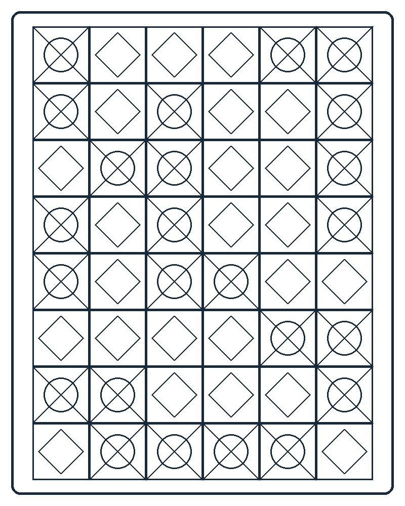 Patchwork Quilt Coloring Page 24 line-art preview