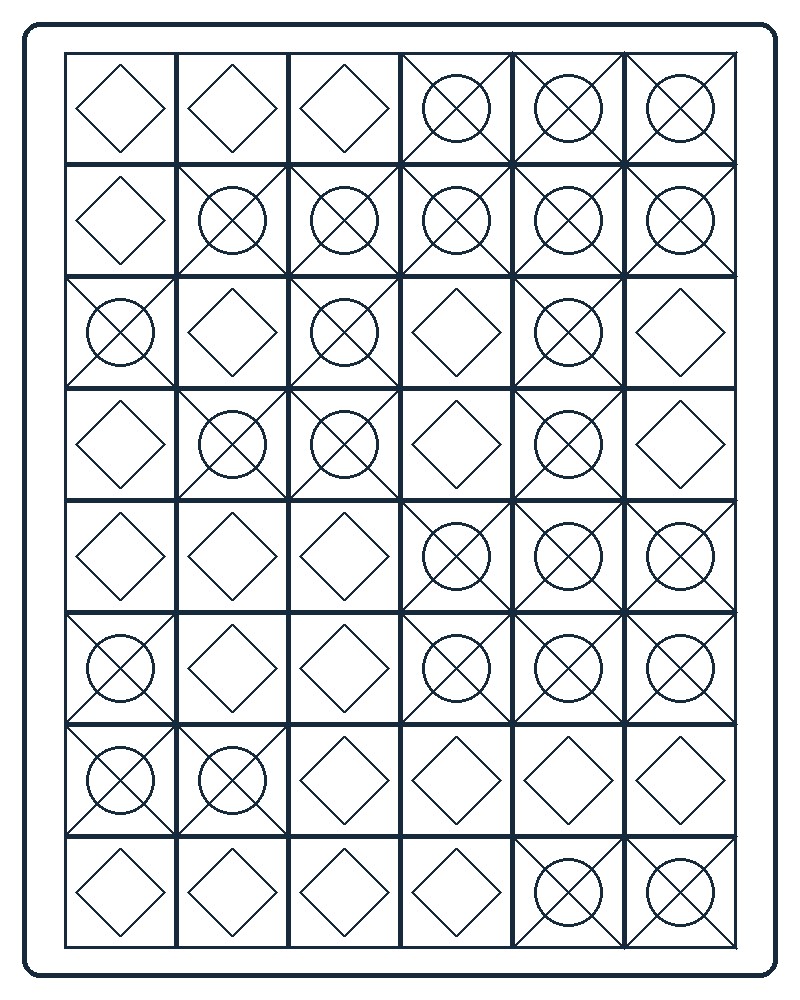 Patchwork Quilt Coloring Page 66 line-art preview