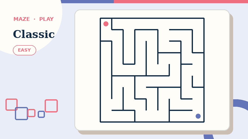Actual classic Mazes activity preview from this puzzle page
