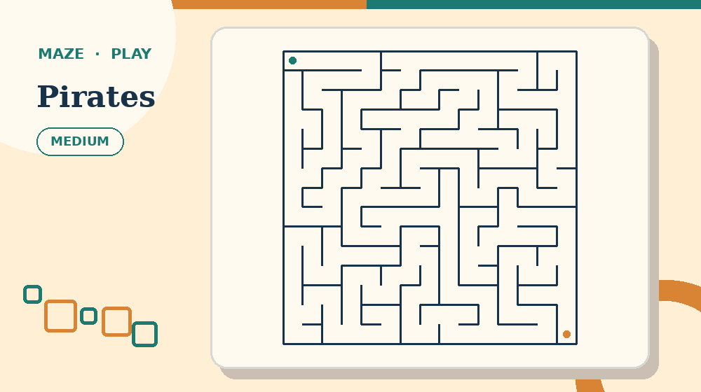 Actual pirates Mazes activity preview from this puzzle page