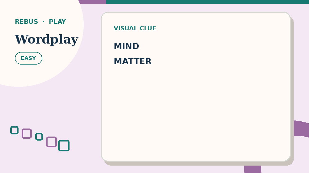 Actual wordplay Rebus activity preview from this puzzle page