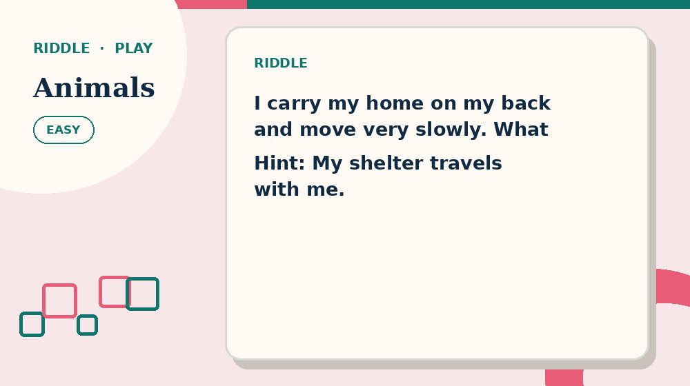 Actual animals Riddles activity preview from this puzzle page