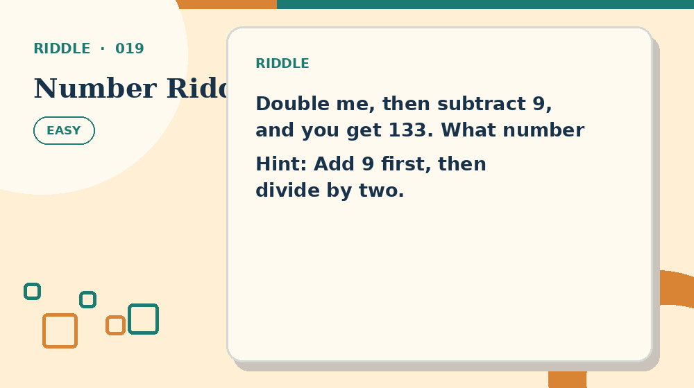 Actual number riddles Riddles activity preview from this puzzle page