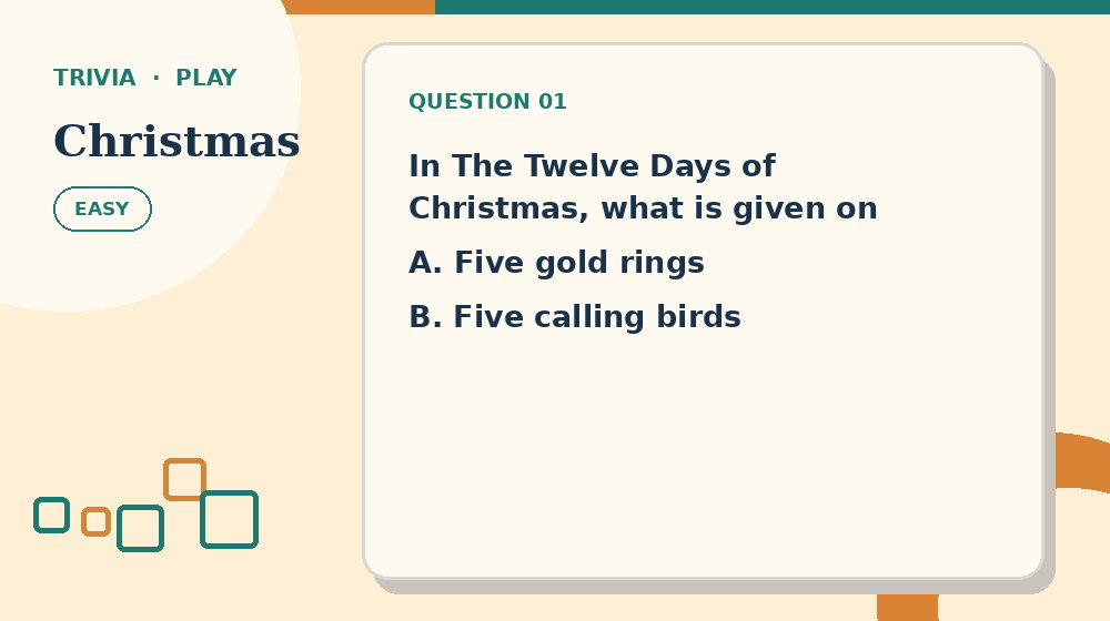 Actual christmas Trivia activity preview from this puzzle page