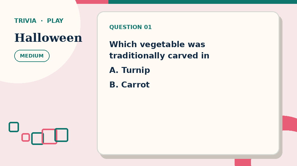 Actual Halloween Trivia activity preview from this puzzle page