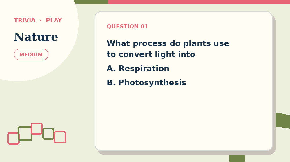Actual nature Trivia activity preview from this puzzle page