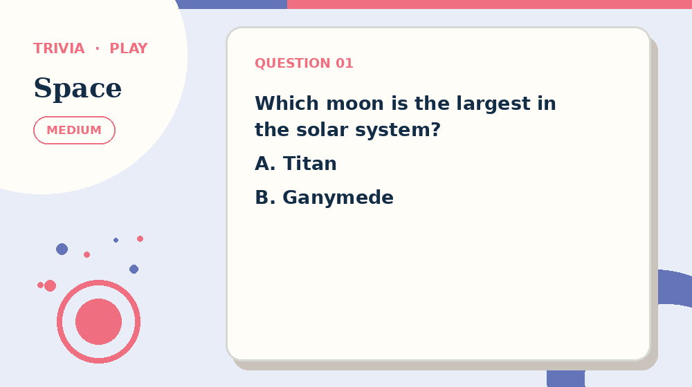 Actual space Trivia activity preview from this puzzle page