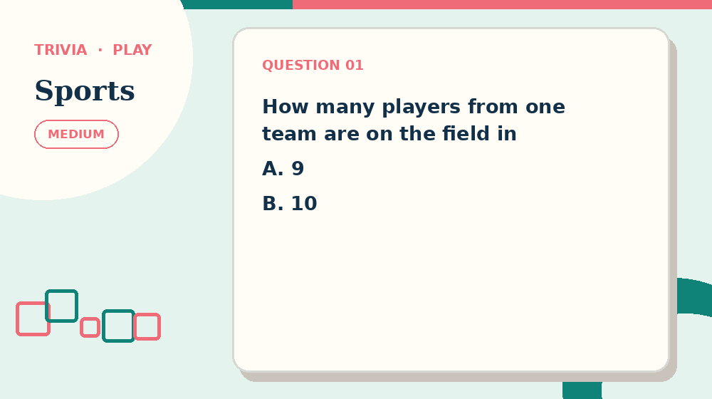 Actual sports Trivia activity preview from this puzzle page